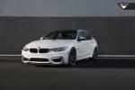 BMW M3 Snow White by Vorsteiner 2014 года